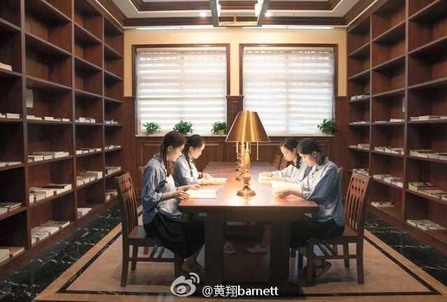 重庆大学“民国风图书馆”古典温馨
